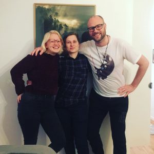 Amanda Stenback, Sei Håård och Andreas Lundström